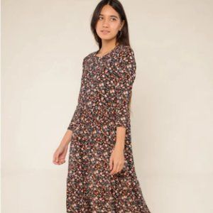 Abra 3/4 length sleeve Dress